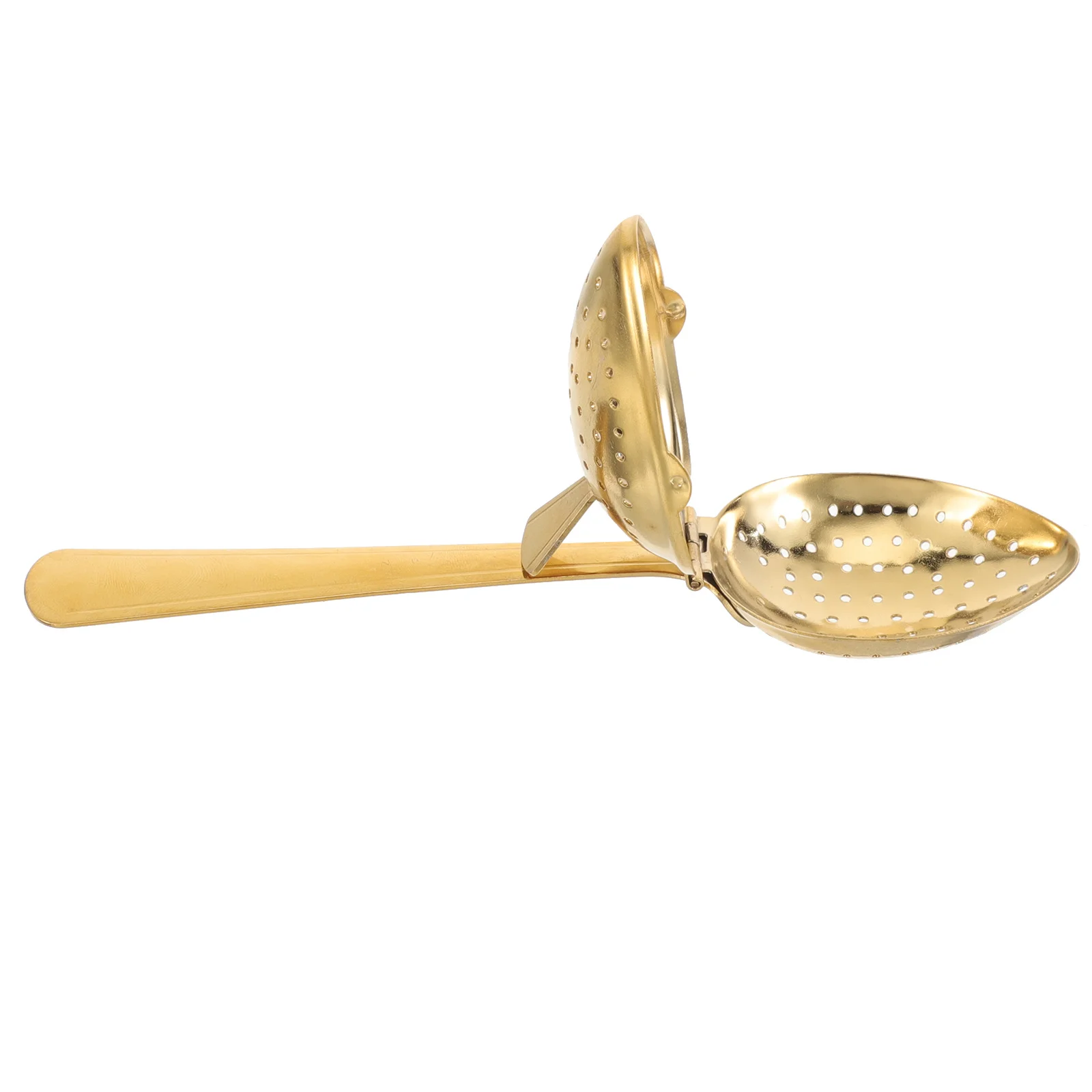 

1Pcs Stainless Steel Pine Tea Strainer Infuser Filter for Home Reusable Long Handle Loose Leaf Tea Filter Stainless