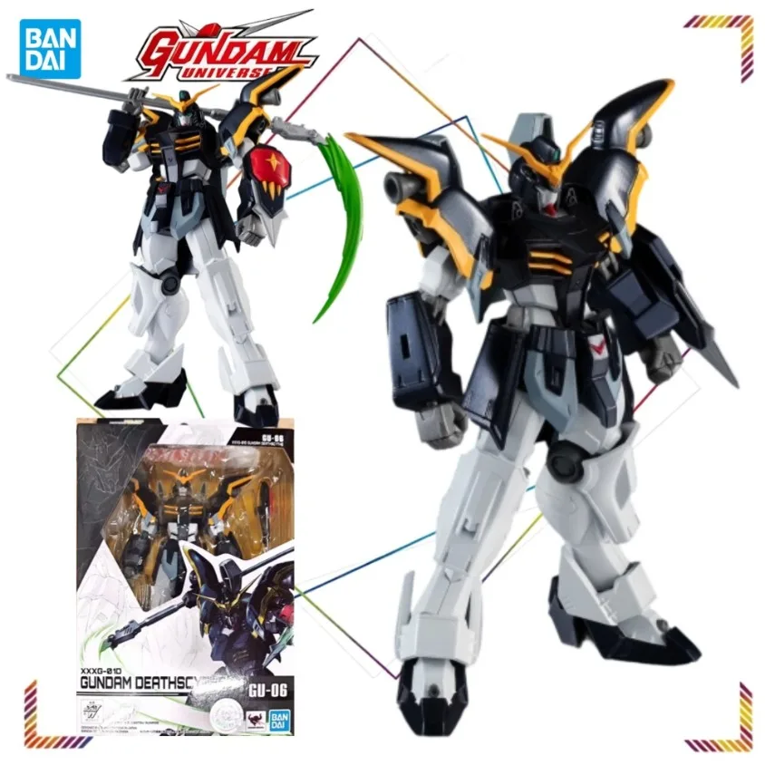

Фигурка BANDAI GUNDAM UNIVERSE XXXG-01D Gundam Deathscythe, коллекционная модель мобильного костюма Gundam W, аниме-коллекция, подарок, игрушка