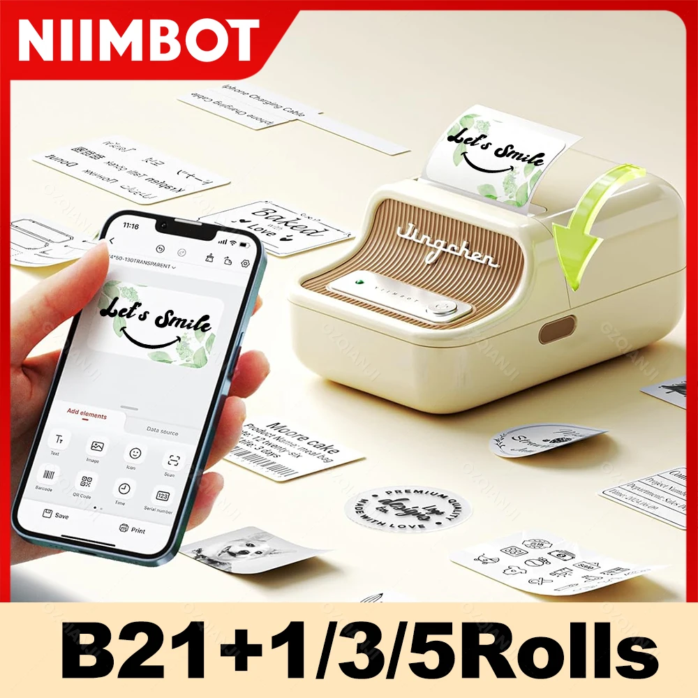 Baby Food Label - NIIMBOT B21 impresora térmica portátil fabricante
