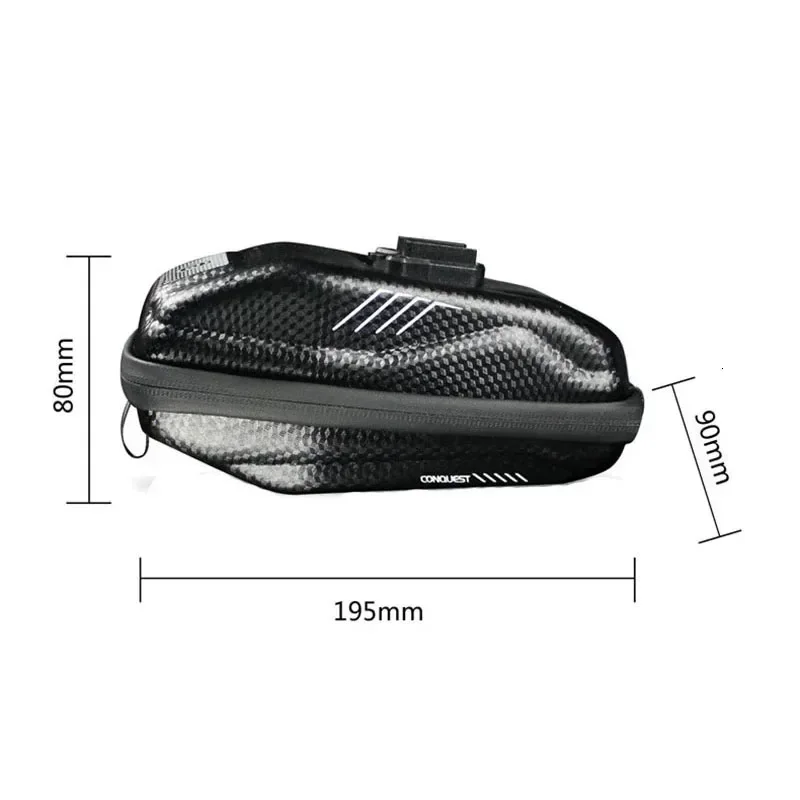 WILD MAN Rainproof Bicycle Saddle Bag Cycling Rear Bag Bike Seat Bag Cycle Seatpost Bag Mtb Accesorios Can Hang Taillight