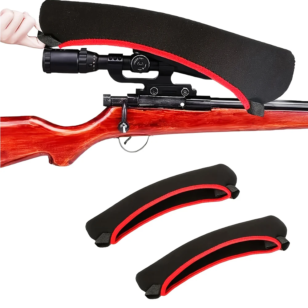 

Tactical Scope Cover Scope protector protects the lens from dust Easy to Put On and Take Off Suitable For Outdoor Tactical