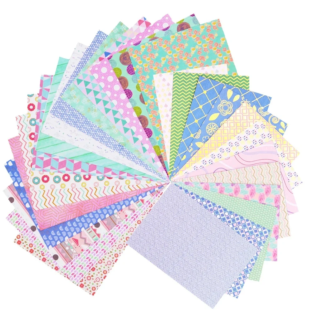 Creative Path 6*4 Inch Floral Decorative Journaling Scrapbooking Paper A5 A6 Vintage Flower Pattern Scrapbook Background Papers view 4