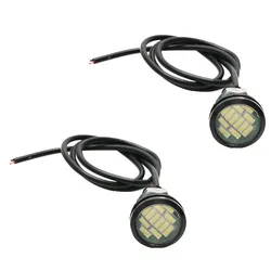 2 pz 12V/24V lampada a LED impermeabile Hawkeye lente convessa in metallo ad alta potenza Eagle Eye Light S/6S Lipo parti fai da te per RC Bait Boat