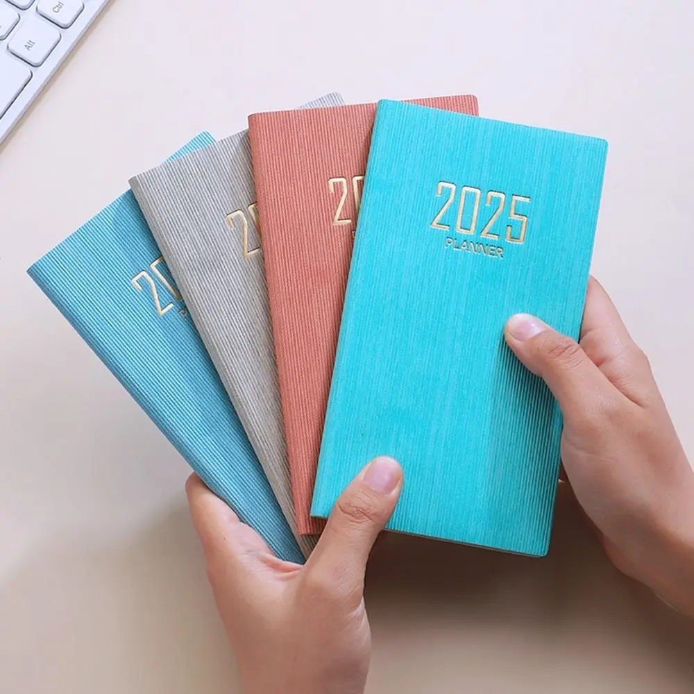 

English 2025 A6 Pocket Planner 12 Months To Do List Mini Pocket Notebook Time Organizer Taking Notes 365 Days Notepad