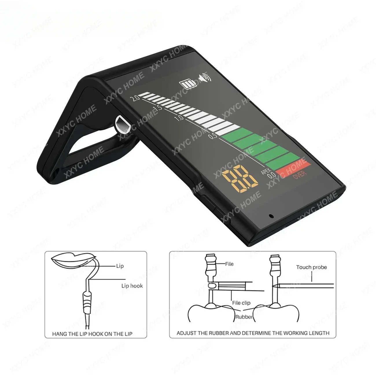 3.2'LCD محدد قمة صغيرة علاج قناة الجذر الأسنان اللبية المحمولة العلاج عن طريق الفم المعدات الجراحية