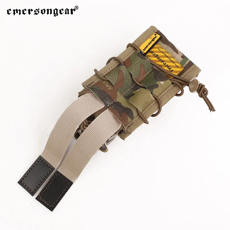 Emersongear 5.56 Dual Decker Magazine Pouch Jacht Tactische M4 Mag Pouch Airsoft Rifle Molle Mag Nylon Pouch EM6346