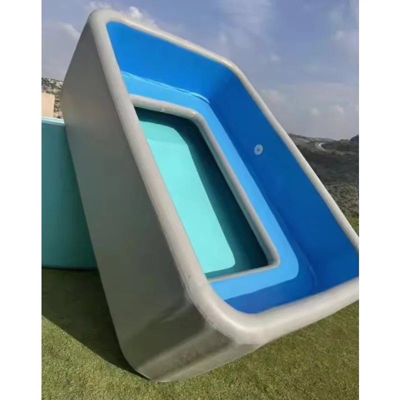 

Luxury Customized Inflatable Water Swimming Platform Pool Water Mattress Floating Swimming Pool Tubs with Seat