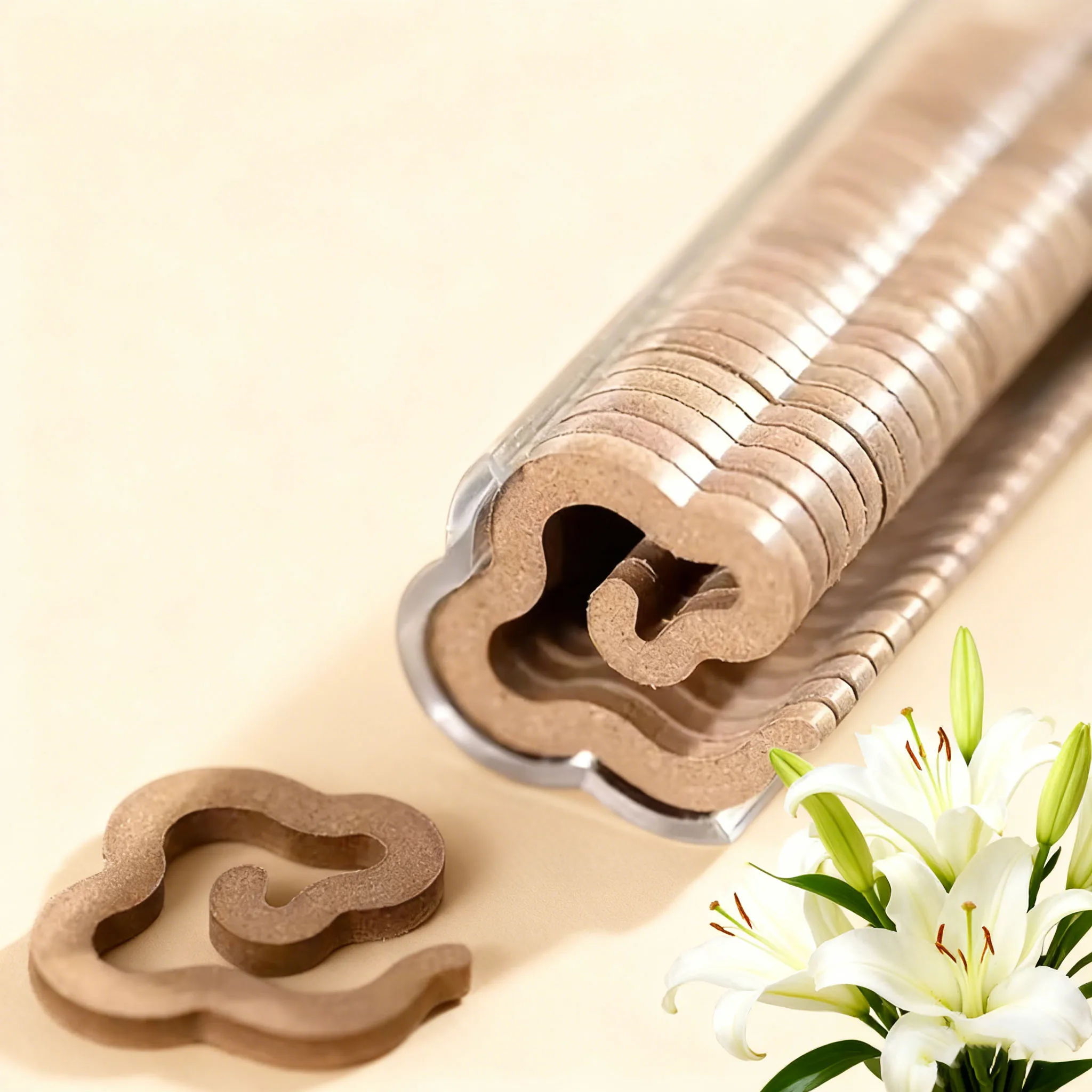 1 Can/33G Wooden Cloud-Shaped Incense Tablets, Burns for a Long Time of 30 Minutes, Can Remove Indoor Odors, Ideal Bathroom Deodorizer, Suitable for Home, Office, Yoga Room Decoration, Holiday Celebrations, Suitable for Father's Day, Mother's Day, Easter, Valentine's Day, Thanksgiving - Feather-Free
