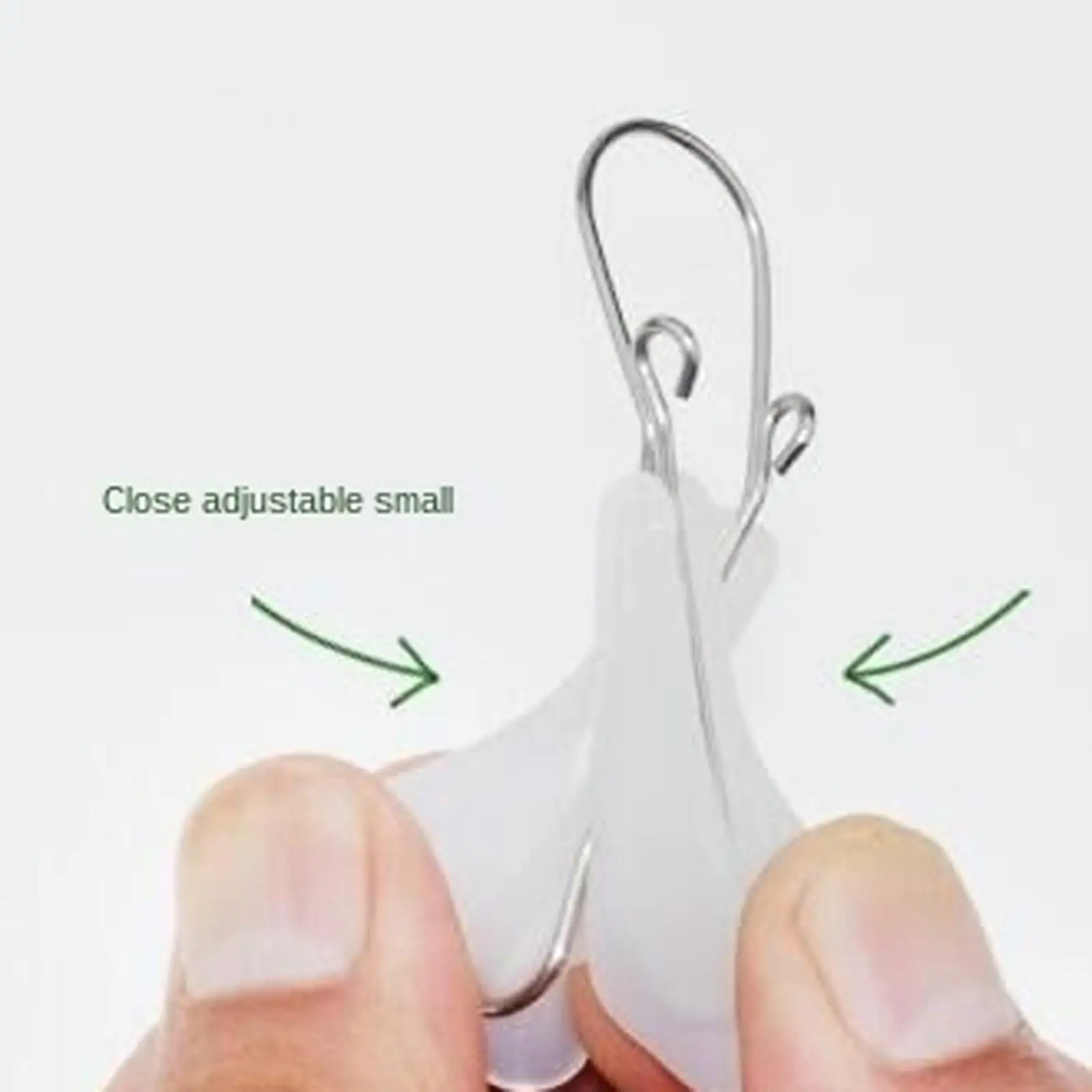 Silicone Stainless Steel Nose Shaper Clip Pain Free Nose Clamp Face Slimming Lifter for Men Women Everyday Use