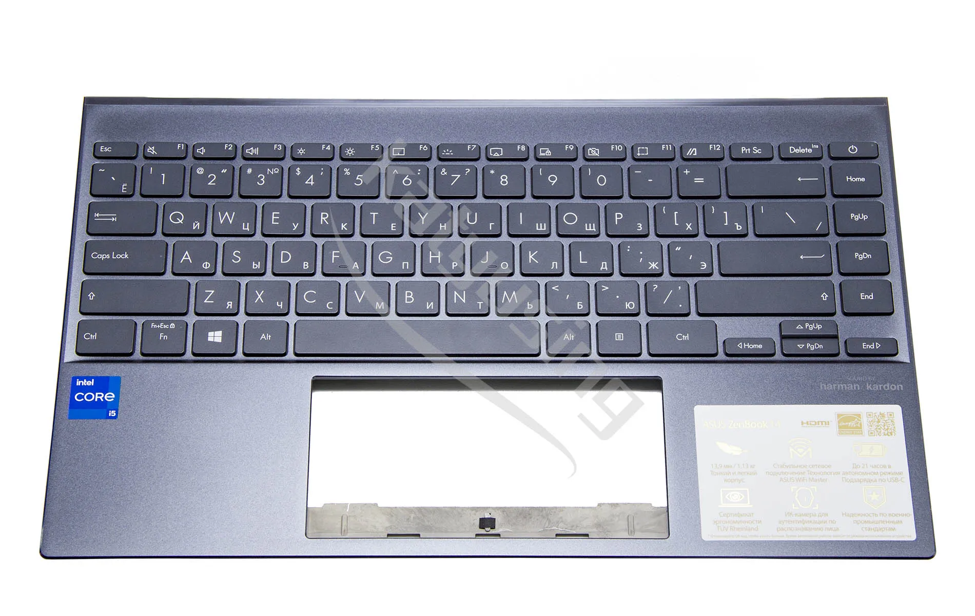 Rus US Spanish Latin Arabic Keyboard for Asus ZenBook 14 UX425