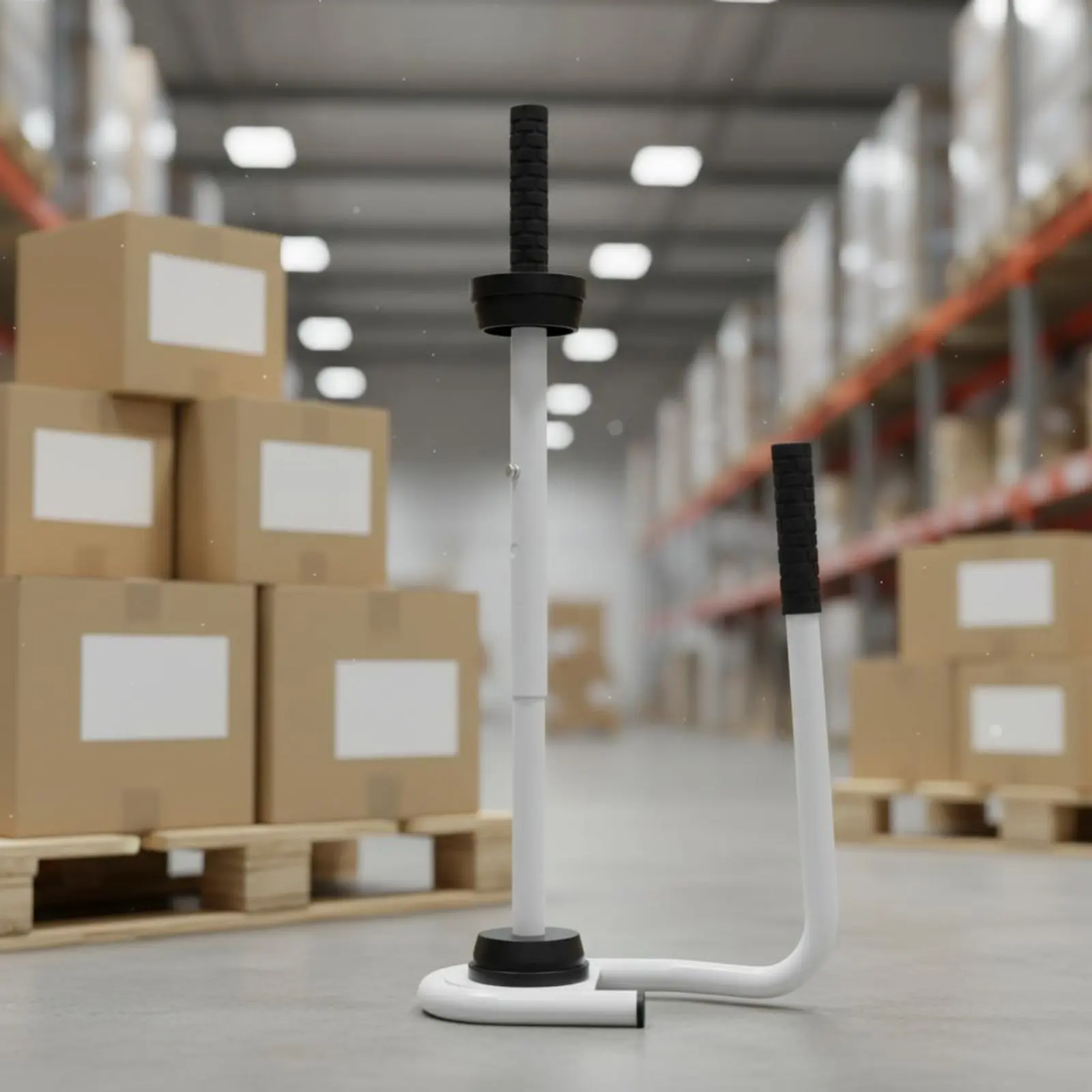 

Handheld Stretch Wrap Dispenser Comfortable Grip Manual Stretch Film Dispenser Manual Film Wrapping Tool Stable U-Shaped Base