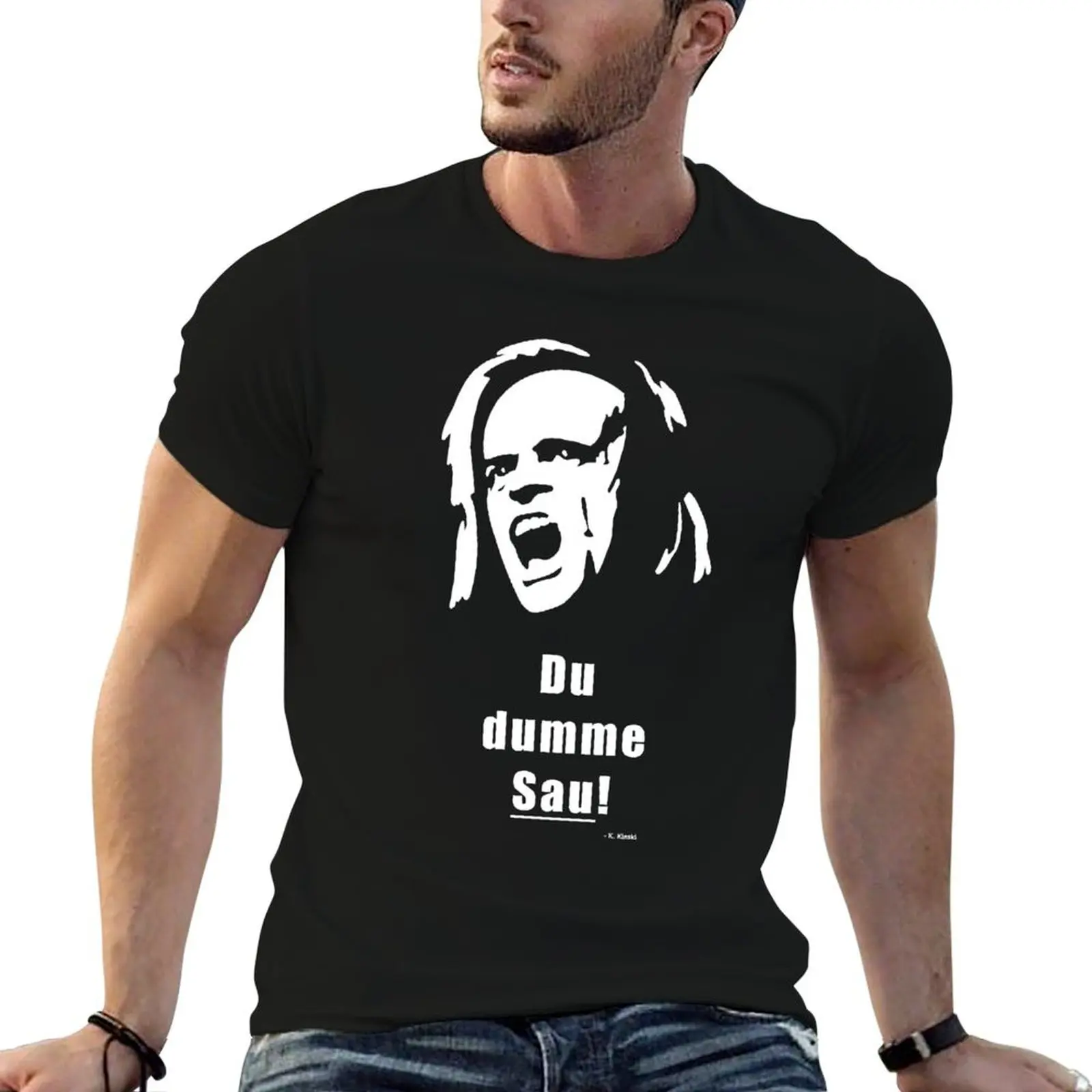 

Klaus funny man for - shirts tees T-Shirt cotton graphic sow Kinski shirts t t