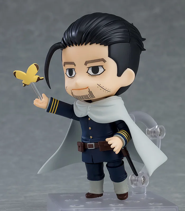 100% Original:Golden Kamuy Hyakunosuke Ogata Q version figma Action Figure Anime Figure Model Toys Figure Collection Doll Gift