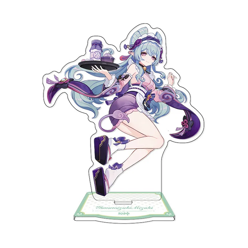 Genshin Impact Yumemizuki Mizuki Acrylic Figure Keychain