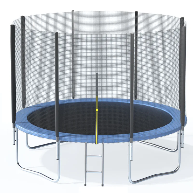 

Large Indoor PVC Foam Trampoline for Adults and Children Household Bouncing Bed for Outdoor Fitness Guard Net Family Toy 2026
