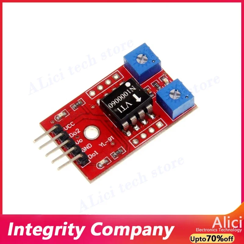 

1pcs LM393 Axis tilt sensor module SCA60C Tilt detection sensor module