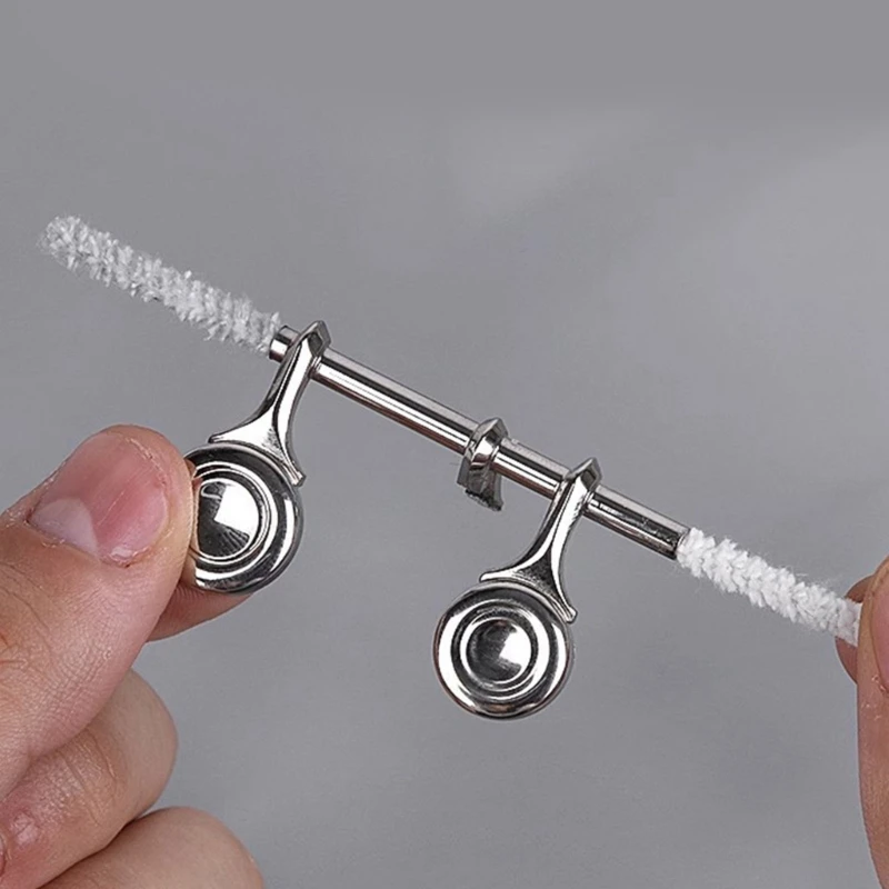 100 قطعة من أنابيب الناي والآلات الموسيقية ملحقات أدوات التنظيف الصحية