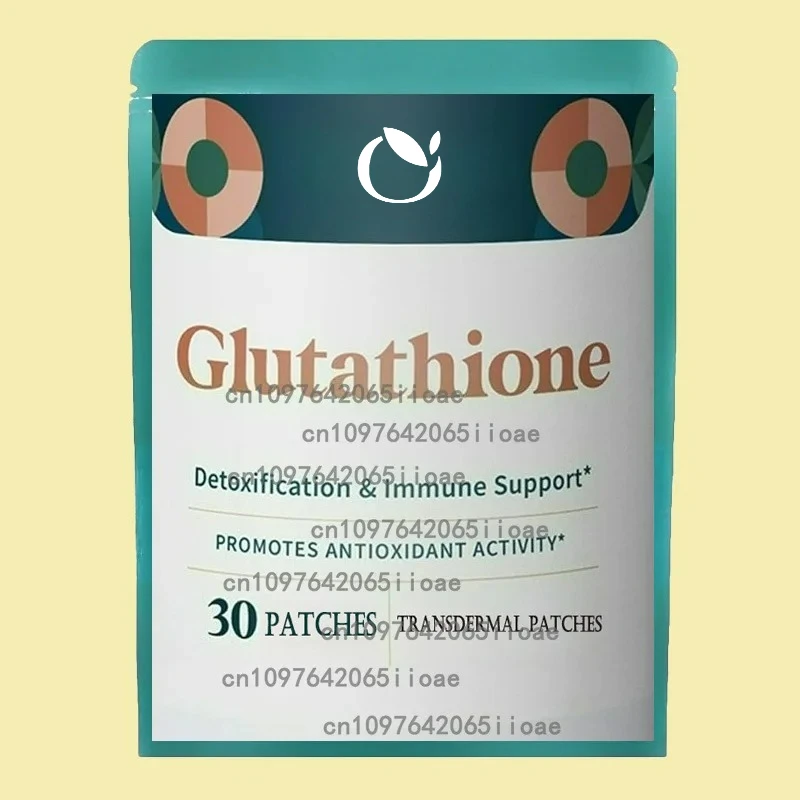

30 пластырей Glutathione Plus Transdermal Patches Превосходная поддержка здоровья иммунитета