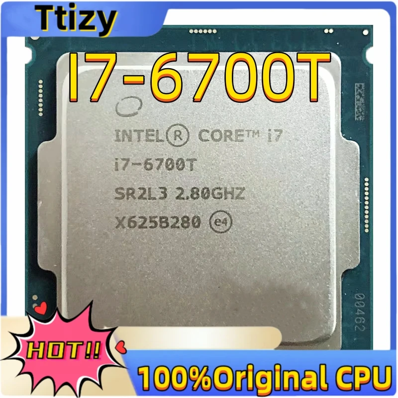 Core i7-6700T 2.8 GHz Quad-core Eight-threaded 35w CPU LGA 1151