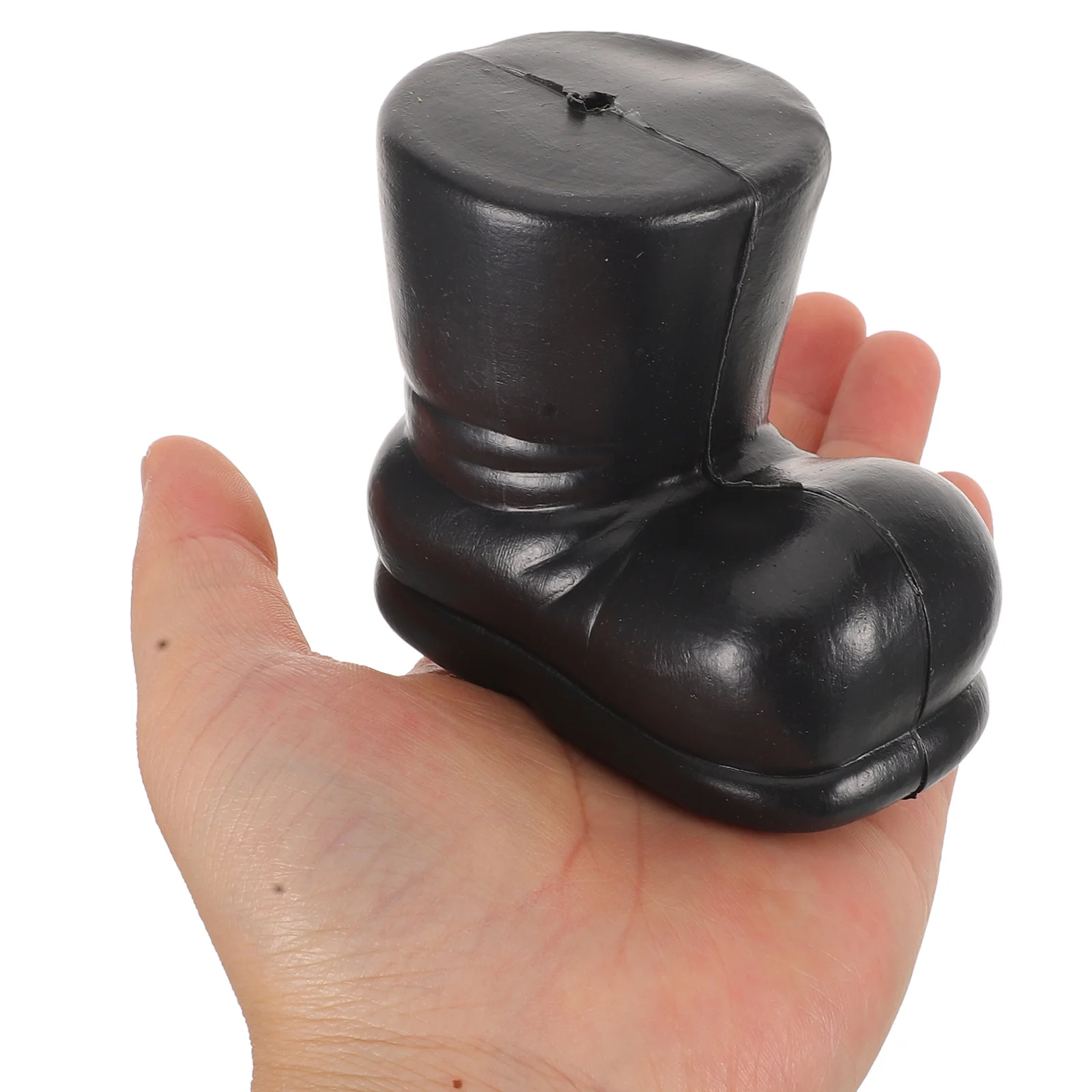 

20pcs Christmas Santa Boots Desktop Decorations Miniature Shoes for Dollhouse Holiday Boot Ornaments Black Style for Christmas