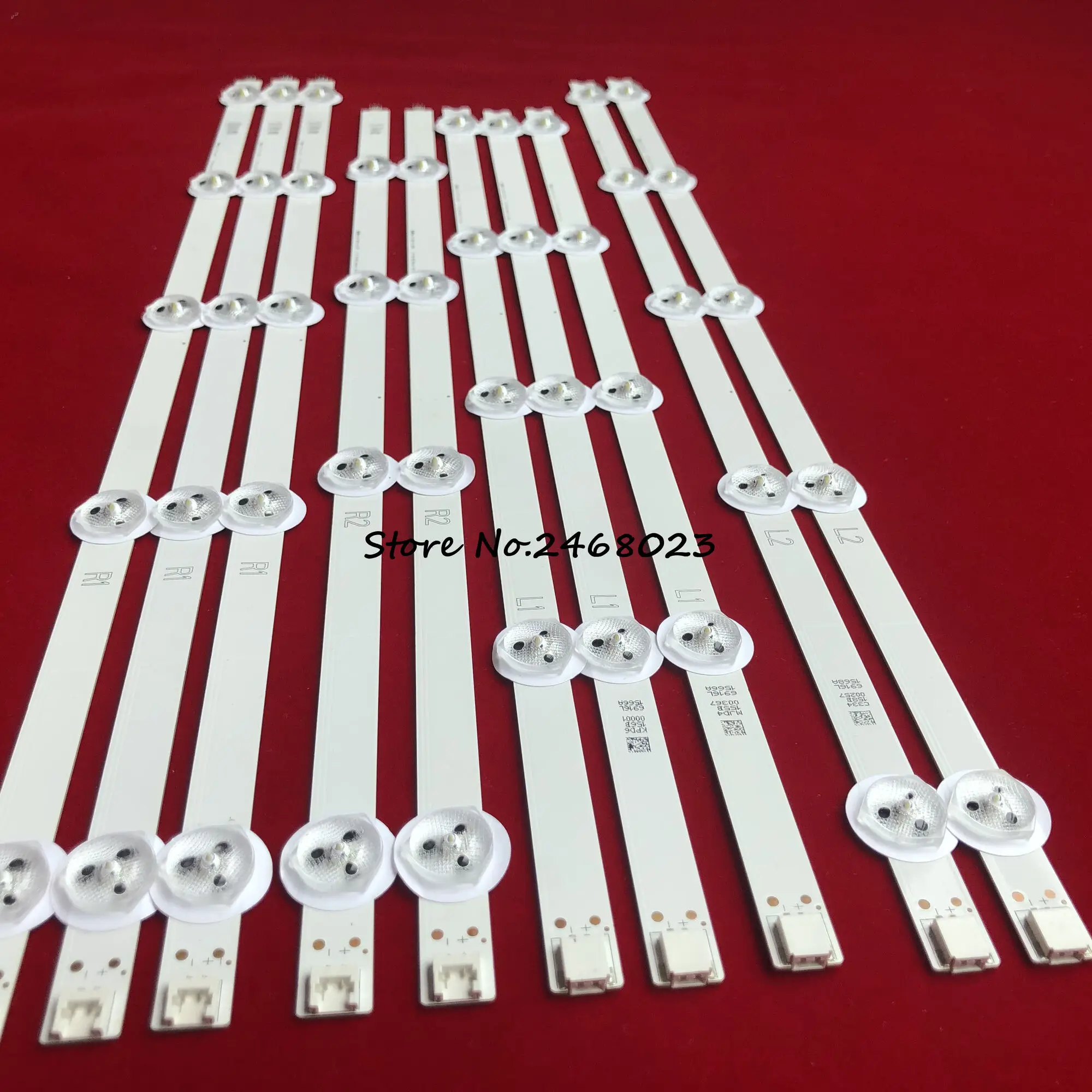 LED-Streifen für 47 la6300 47 pfh5209/88 47 pfh5609/88 47 pfh6309/88 47 pfk6309/12 47 pft5209/60 47 pft5609/12 47 "v14 drt rev 0,2 1