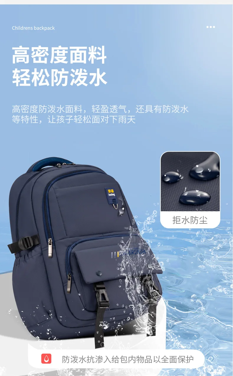 Plecak szkolny dla nastolatków, chłopców i dziewcząt, plecak dla dzieci, uczniów szkół podstawowych i gimnazjów, torba dla dzieci w wieku 6-12 lat.