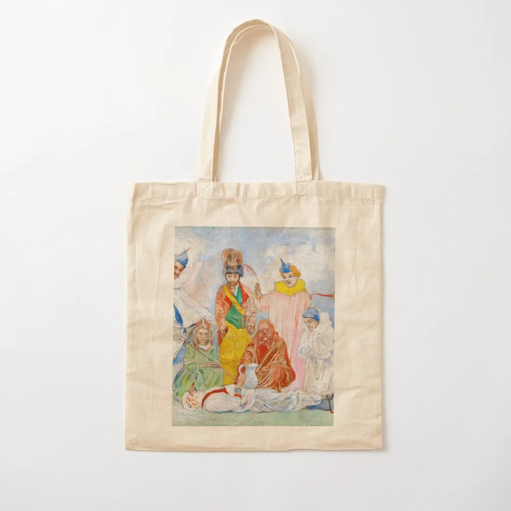 

Bapteme des Masques - James Ensor Tote Bag female bag tote bag men shopper women Canvas Tote