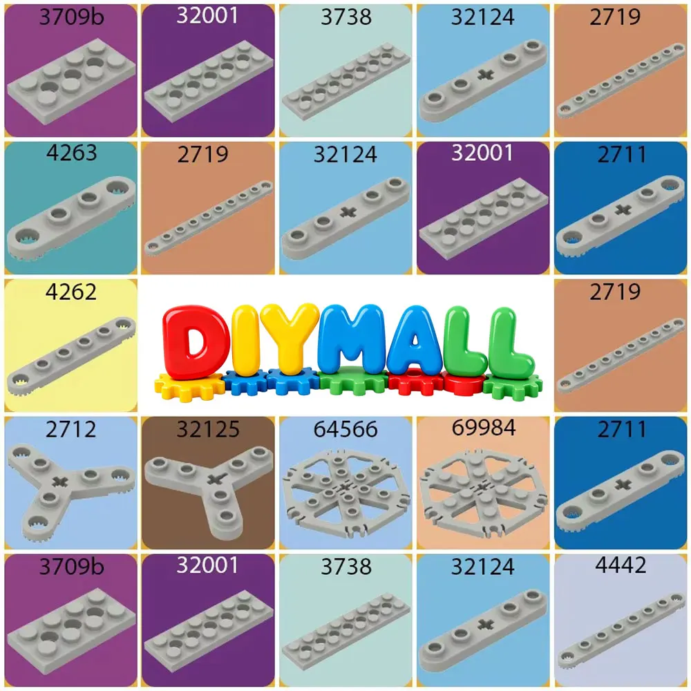 

MOC 50 г комплект технических деталей 3709b/3738/32001 тонкие кирпичи для модели автомобиля здание DIY аксессуары для автомобиля ремонтные блоки