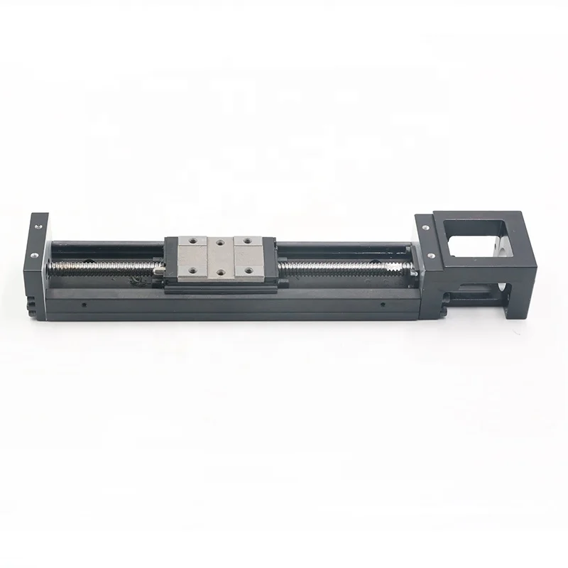 KKR Series 50mm 60mm Mini Rail Slide Ball Screw Driven Linear Guide Rail with Stepper Motor