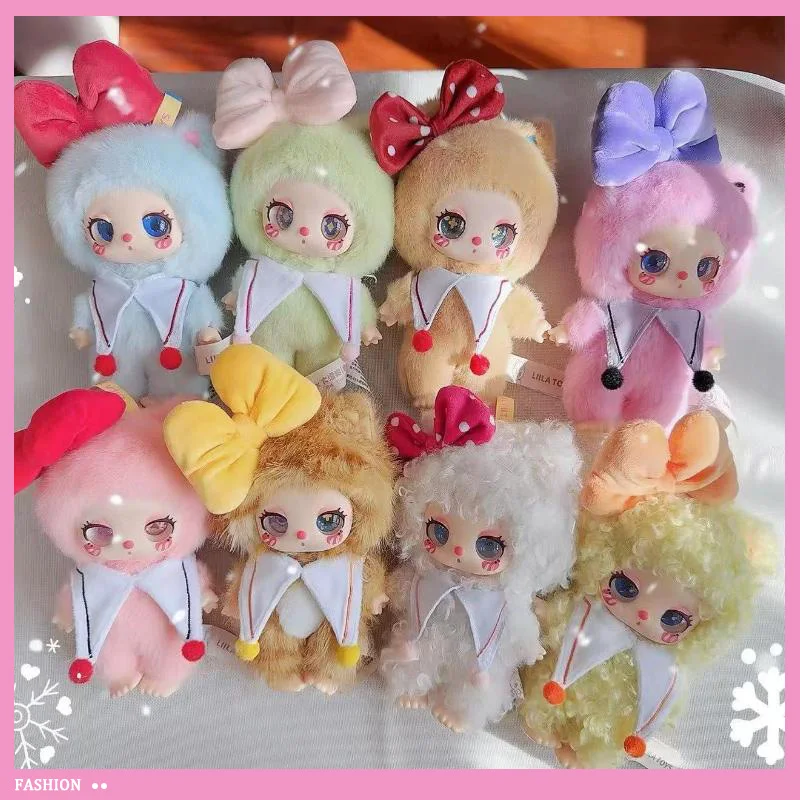 New Liila V3 Luck Cat Serise Blind Box Toys Anime Action Figures Caja Trendy Sweet Fluffy Dolls Girls Xmas Gift Genuine Presale