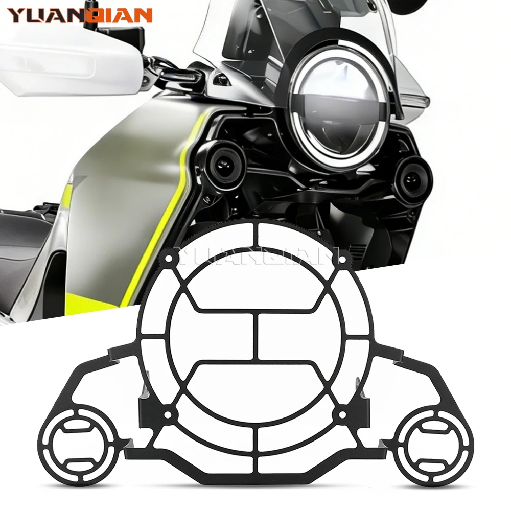 

Motorcycle Accessories Headlight Protector Grille Guard Cover Set For Husqvarna Norden 901 Norden901 2022 2023 2024 2025 2026