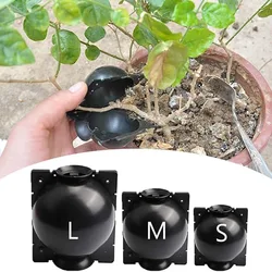 Reutilizável Alta Pressão Enraizamento Ball Box, Enxerto Ferramenta, Árvore Rooter, Ar Layering Propagação, Seedling Pot, 10pcs