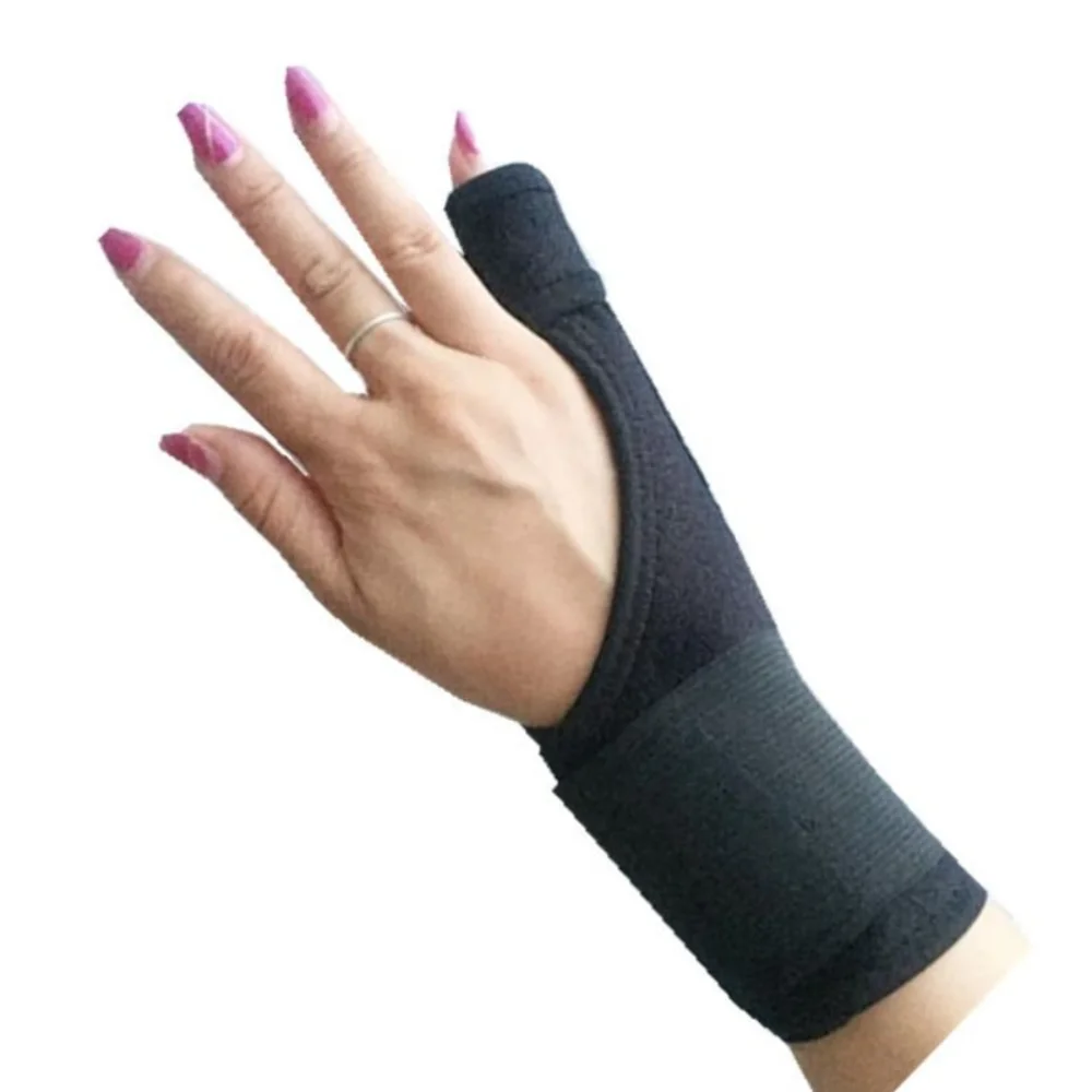 

Metal Reinforcement Office Protect Wristband Compression Adjustable Finger Splint Wristband Ambidextrous No Deformation