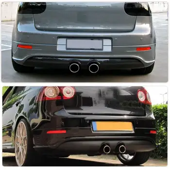 Difuzor z uhlíkových vláken pro zadní nárazník Volkswagen VW Golf MK5 R32 Base Hatchback 2 dveře 2005 2006 2007 Body Kit 6 nejlepší prodej Zadní difuzor pro VW Golf R32 - №3