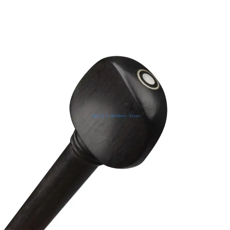 X3UA 4pcs Peguas violín madera ébano sintonizadoras Peguas madera madera manejan intrumentos musicales piezas y