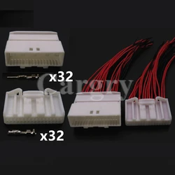 1 zestaw 32P 1318747-1 1473799-1 1612268-1 nawigacja samochodowa instrumentem wtyczka dla Toyota drut samochodowy złącze