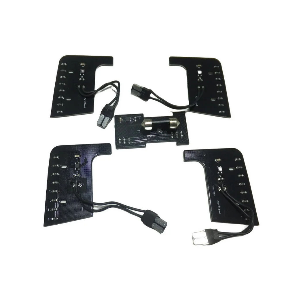 July King LED Car Interior Reading Lights Case For Nissan Serena C27 2017+, 6000K 2835SMD, Indoor Light, 5 pcs/set