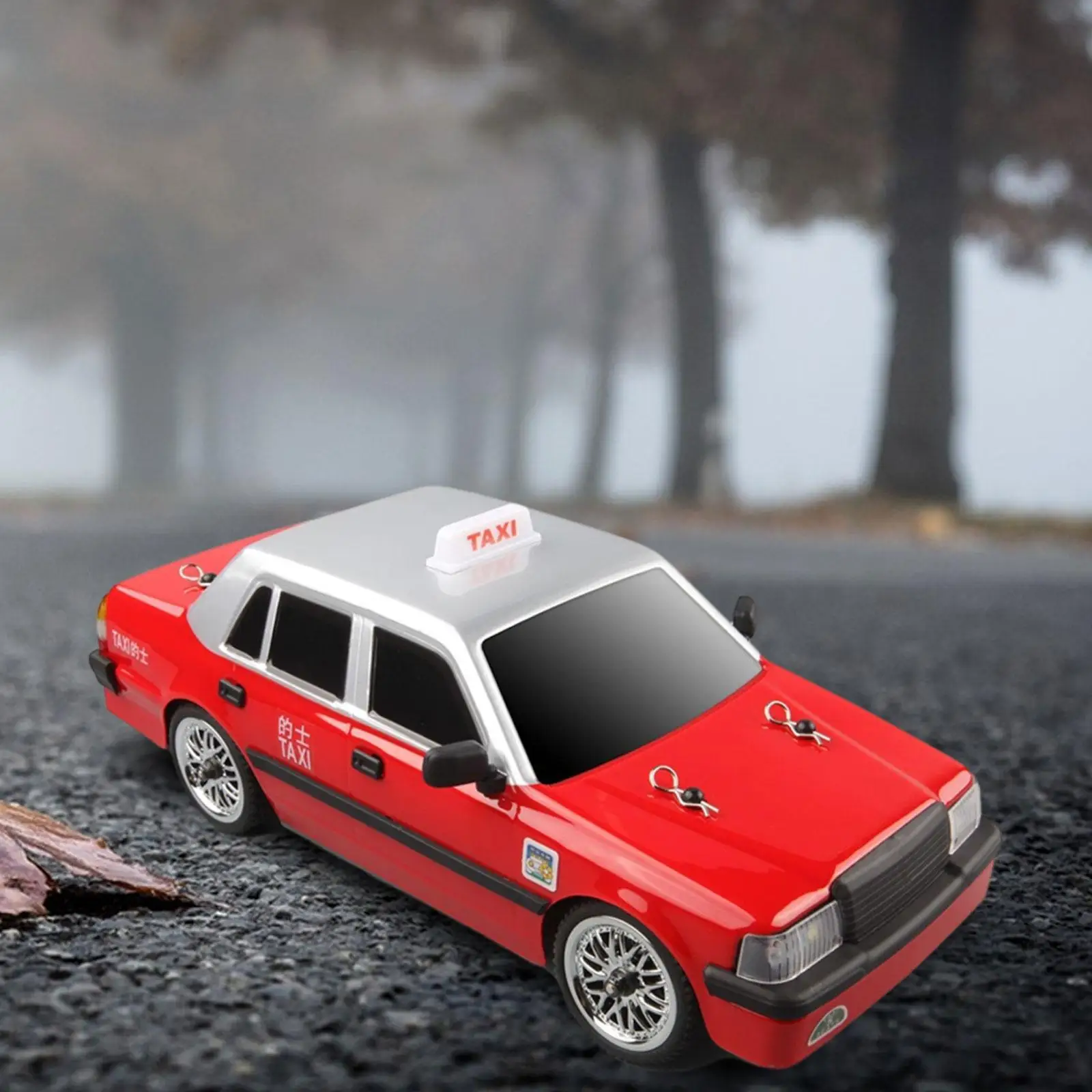 1/16 RC Drift Car Jungen Mädchen Klassisches Taxi-Spielzeugmodell für Urlaubsfestivals