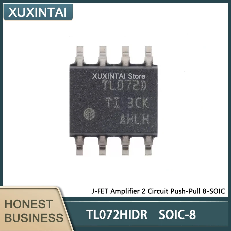 20Pcs/Lot New Original TL072HIDR  TL074HIDR  TL074HIPWR  TL081HIDBVR  TL081HIDR   J-FET Amplifier 1 Circuit Push-Pull 8-SOIC