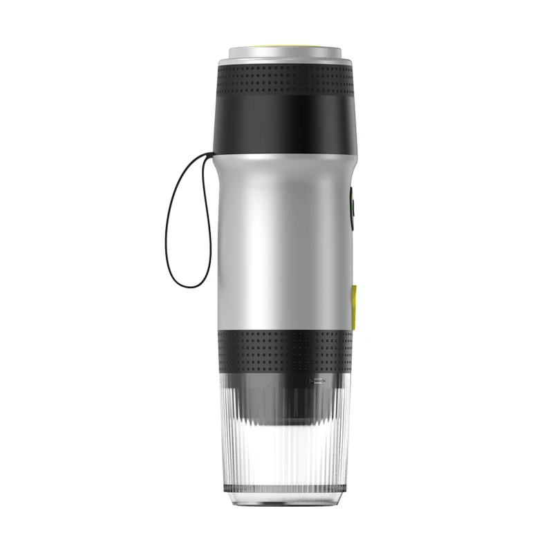 

Custom Logo Use Electric Espresso Instant Capsule Coffee Travel Outdoor Mini USB DC Portable RV & Car Coffee Machine