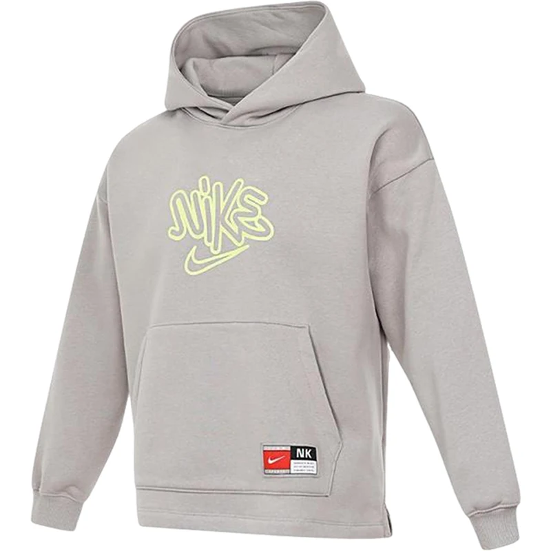 Nike Official Genuine 2025 Spring Kids' Warm Printed Fleece Basketball Sweatshirt HF8158-009