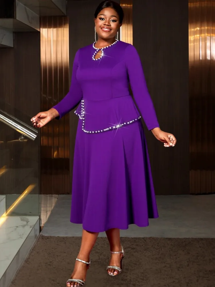 فساتين إفريقية للنساء أنيقة لحفلات الزفاف موضة إسلامية عبايات Dashiki رداء قفطان فستان طويل ماكسي تركي أفريقيا 2025 جديد