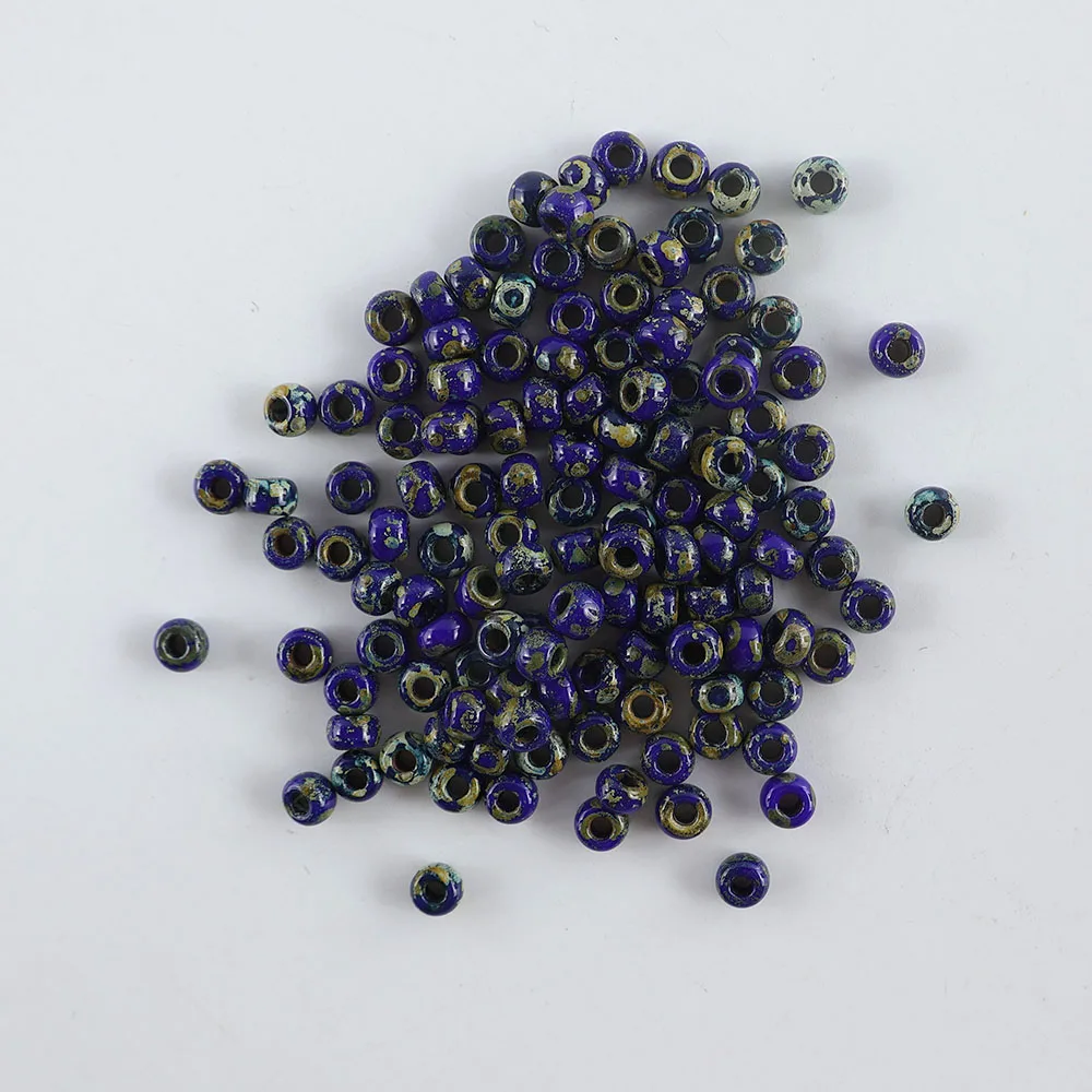 10g Japanese imported Round Rocailles Picasso series 6/0 round beads jewelry accessories, used for all kinds of DIY handmade