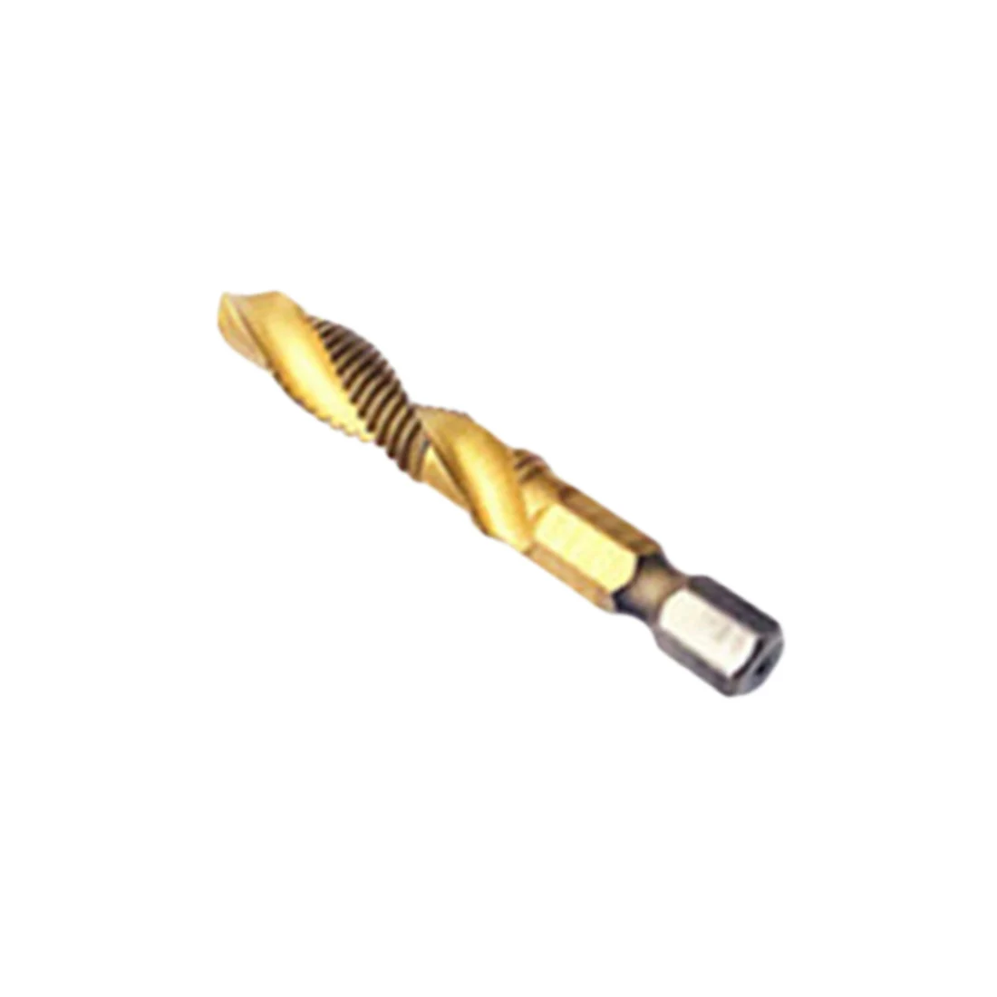 Tay Vòi Khoan HSS 4341 Vít Xoắn Ốc Điểm Chỉ M3 M4 M5 M6 M8 M10 Gia Công Kim Loại Chuôi Lục Giác Máy vòi Bộ Hệ Mét Cắm