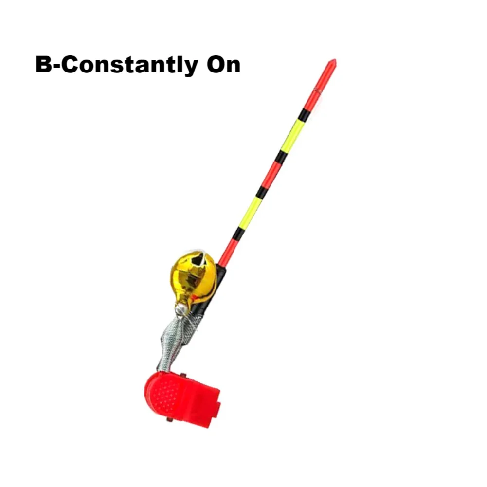 Night Fishing Rod-Lighting Stick-Bite Alarm Waterproof Fishing Bite Alarm Indicator Float Tackle 2Style LED Night Tackle view 2