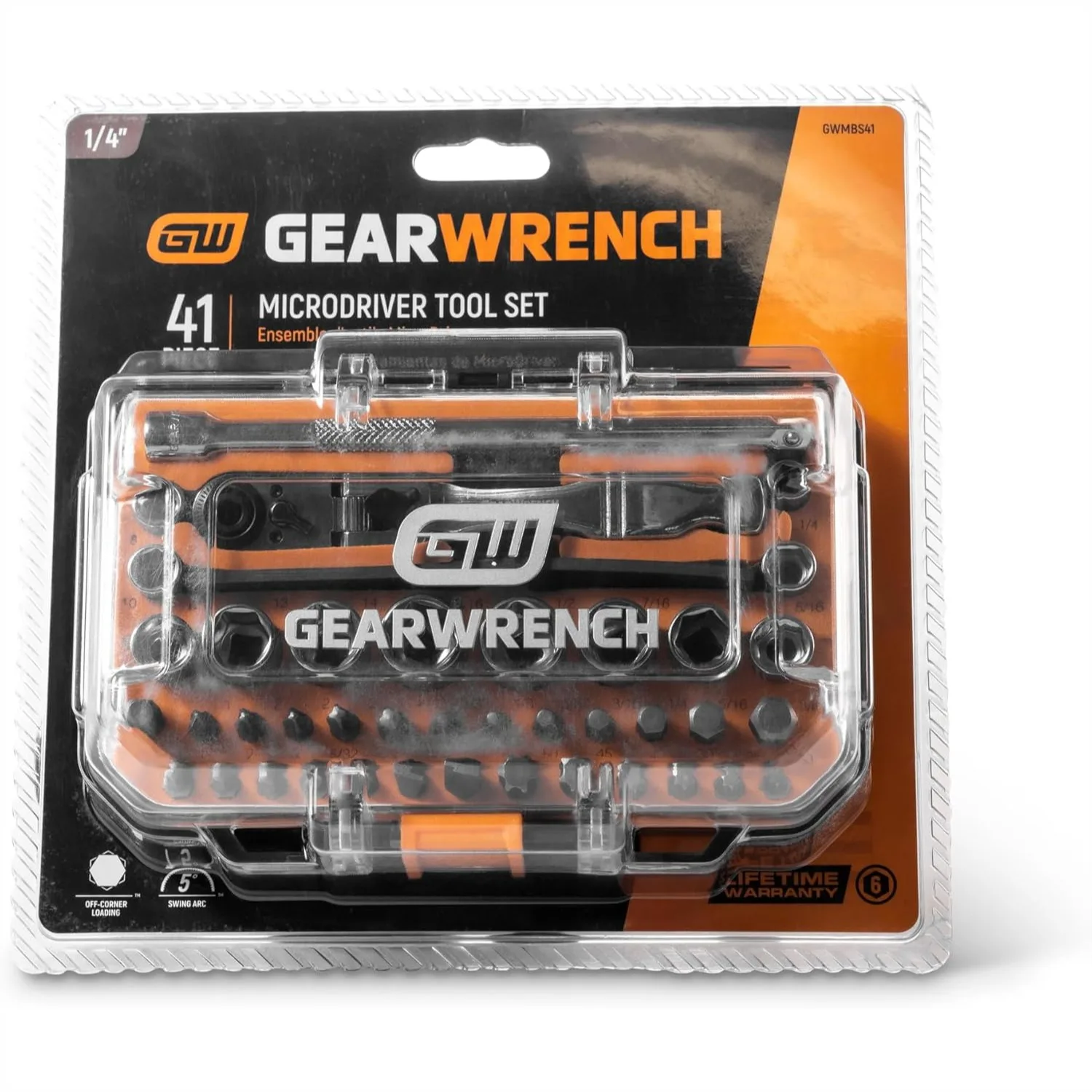 

1/4" Drive Ratchet Set with 72-Tooth Flex Head and Bit Driver
