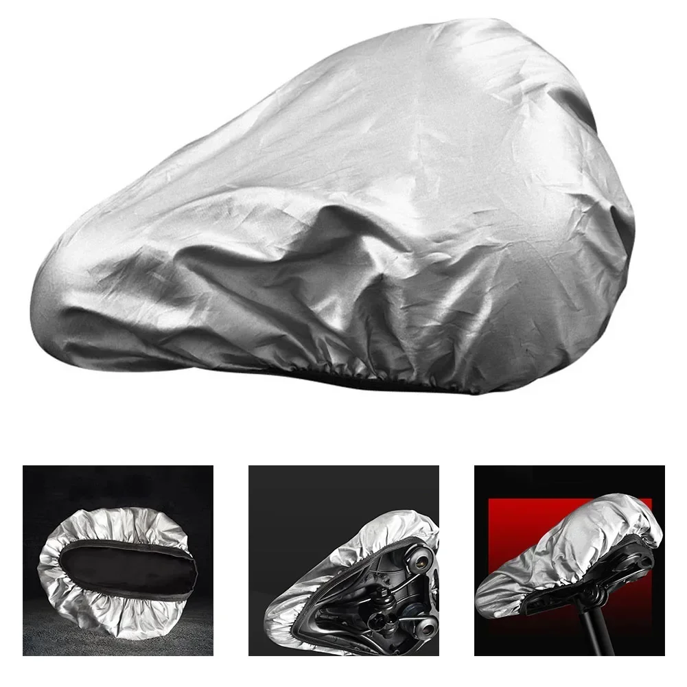 Waterproof Bike Seat Cover Bicycle Saddle Cover Protective Cloth Cushion Protector Outdoor Biking Guard Cycling Seat Parts Tools