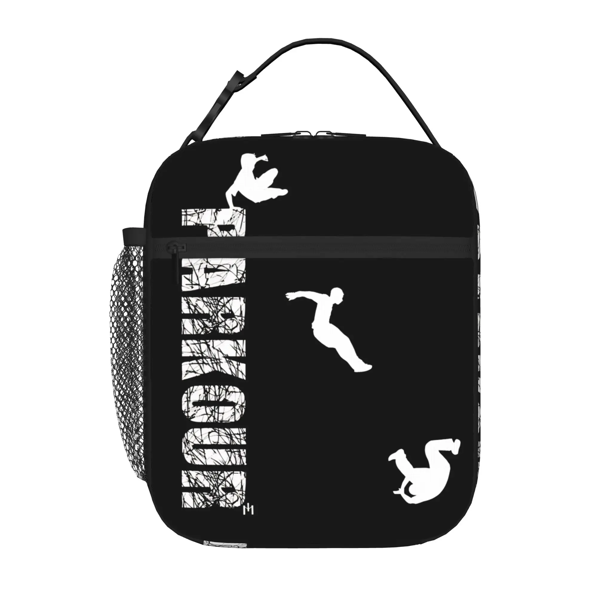 Back to school season Parkour Snack Bag urban traceur Vintage Good Quality Daily Heat Preservation Lunch Bag