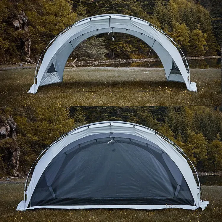 Mountainhiker Spring Summer 15D Oxford Rainproof Hemisphere Dome Tent Tunnel Leisure Sun Shelter Camping Semicircle Dome Tent