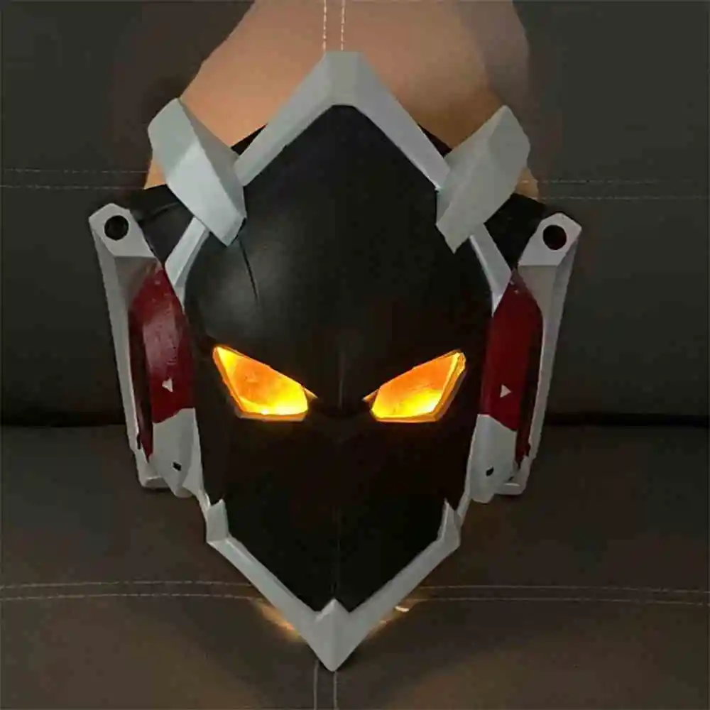 Game Zenless Billy Full Face Mask Helmet Zone MaskZero Billy Cosplay Adult LED Mask Cosplay Costumes Halloween For Women Men